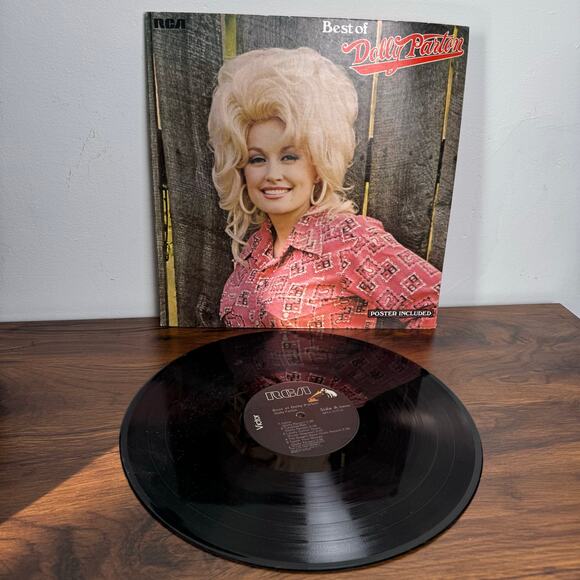 Best of Dolly Parton Vinyl LP RCA Country Jolene I Will Always Love You - Picture 2 of 4
